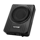VEVOR 20 cm 400 W zem sēdekļa automašīnas subwooferis ar pastiprinātāju, zema profila aktīvais auto subwooferis ar iebūvētu pastiprinātāju, High/Low Level ieejas un skaļuma regulatoru, piemērots SUV, automašīnām, kravas auto un RV - ZEMLETES.LV