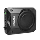 VEVOR 200 mm 800 W zem sēdekļa auto subwooferis ar iebūvētu pastiprinātāju, zema profila aktīvais zemfrekvenču skaļrunis ar augstā un zemā līmeņa ieejām un skaļuma regulatoru, piemērots SUV, automašīnām, kravas auto un kemperiem - ZEMLETES.LV
