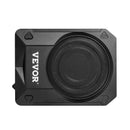 VEVOR 200 mm 800 W zem sēdekļa auto subwooferis ar iebūvētu pastiprinātāju, zema profila aktīvais zemfrekvenču skaļrunis ar augstā un zemā līmeņa ieejām un skaļuma regulatoru, piemērots SUV, automašīnām, kravas auto un kemperiem - ZEMLETES.LV