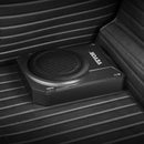 VEVOR 200 mm 800 W zem sēdekļa auto subwooferis ar iebūvētu pastiprinātāju, zema profila aktīvais zemfrekvenču skaļrunis ar augstā un zemā līmeņa ieejām un skaļuma regulatoru, piemērots SUV, automašīnām, kravas auto un kemperiem - ZEMLETES.LV