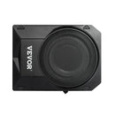 VEVOR 254 mm ar 200W nominālo un 400W maksimālo zem sēdekļa aktīvais auto subvuferis, plāns zemprofila bass skaļrunis ar iebūvētu pastiprinātāju, augsta/zema līmeņa ieeju un skaļuma regulatoru, piemērots SUV, vieglajām automašīnām, kravas auto - ZEMLETES.LV