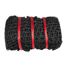 VEVOR apaļo siena ruļļu tīkls zirgiem, 1,5 × 1,5 × 1,5 m, acu izmērs 38,1 mm, no PE materiāla, bezmezglu konstrukcija, ar savilcējiem, adatas turētāju, remonta auklu un uzglabāšanas maisu, lēnās barošanas tīkls