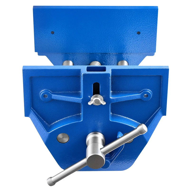 VEVOR galdniecības skrūvspīles, žokļu platums 229 mm, ātrās atbrīvošanas darbagalda skrūvspīles, maks. žokļu atvērums 259 mm, izturīga čuguna konstrukcija, regulējams priekšējais atbalsts, urbšanai un koka apstrādei