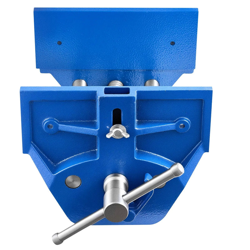 VEVOR galdniecības skrūvspīles, žokļu platums 229 mm, ātrās atbrīvošanas darbagalda skrūvspīles, maks. žokļu atvērums 259 mm, izturīga čuguna konstrukcija, regulējams priekšējais atbalsts, urbšanai un koka apstrādei