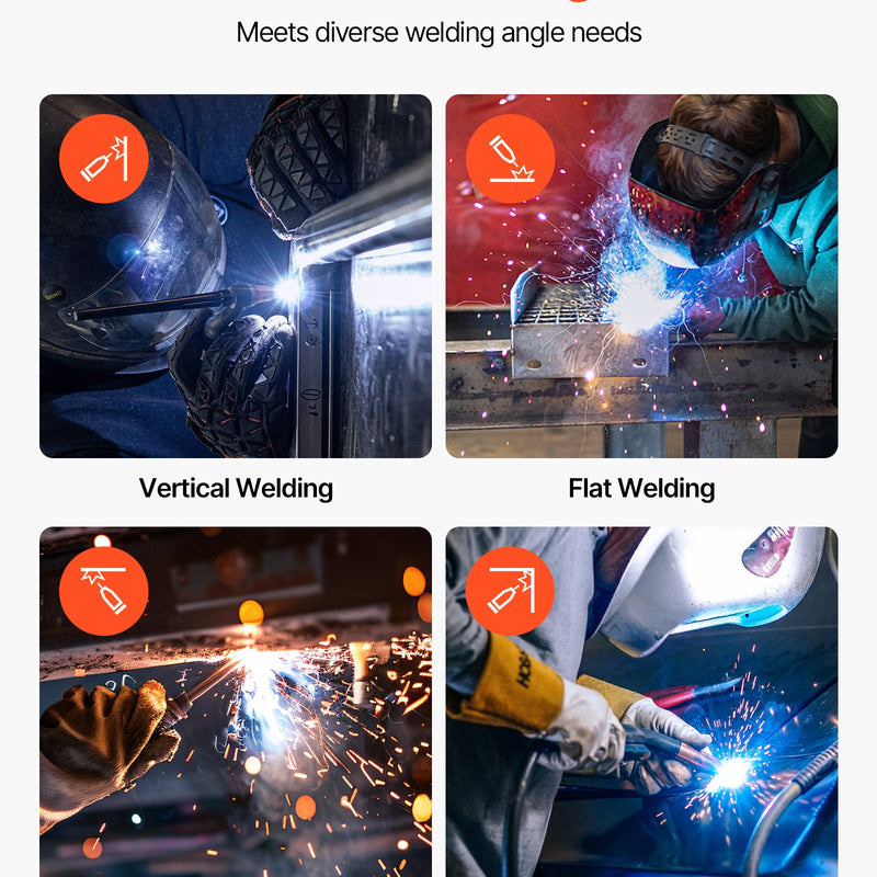 VEVOR pašekranētā nerūsējošā tērauda pulverstieple E308LFC-O, Ø0,8 mm, 0,9 kg, bezgāzes MIG metināšanai, zema šļakstīšanās, piemērota visām metināšanas pozīcijām un darbam ārā