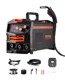 VEVOR bezgāzes 130 A MIG metināšanas aparāts ar pulverpildītu stiepli, IGBT invertorid