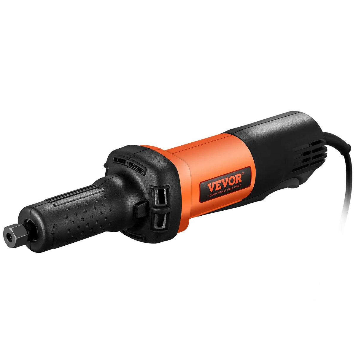 VEVOR Straight Router 6.4 mm, Powerful Hand Router, 30,000 RPM, with 6 Variable Speeds