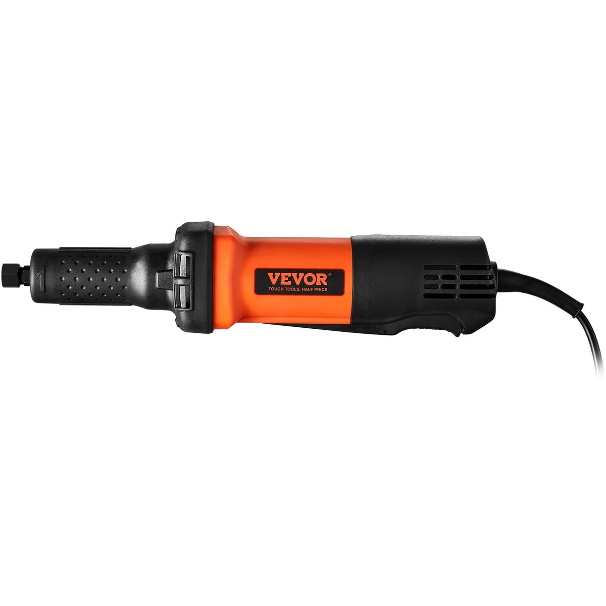 VEVOR Straight Router 6.4 mm, Powerful Hand Router, 30,000 RPM, with 6 Variable Speeds