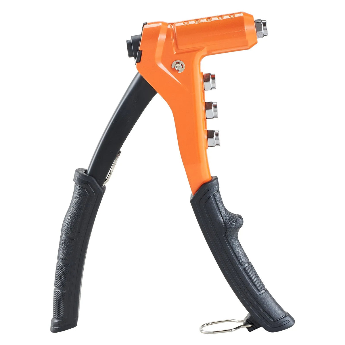 VEVOR Rivet Nut Tool 230 mm with 8 Mandrels, Step Drill and 80 Rivet Nuts (M3–M6, 6-32 to 1/4-20 UNC), with Carrying Case