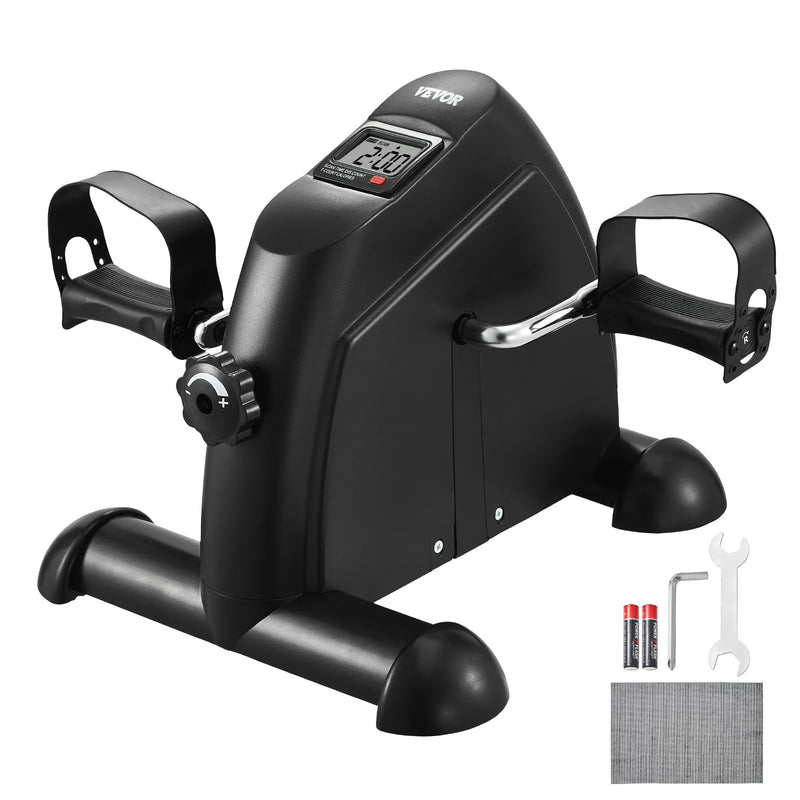 Mini velotrenažieris lietošanai zem galda - pedāļu trenažieris roku un kāju vingrinājumiem