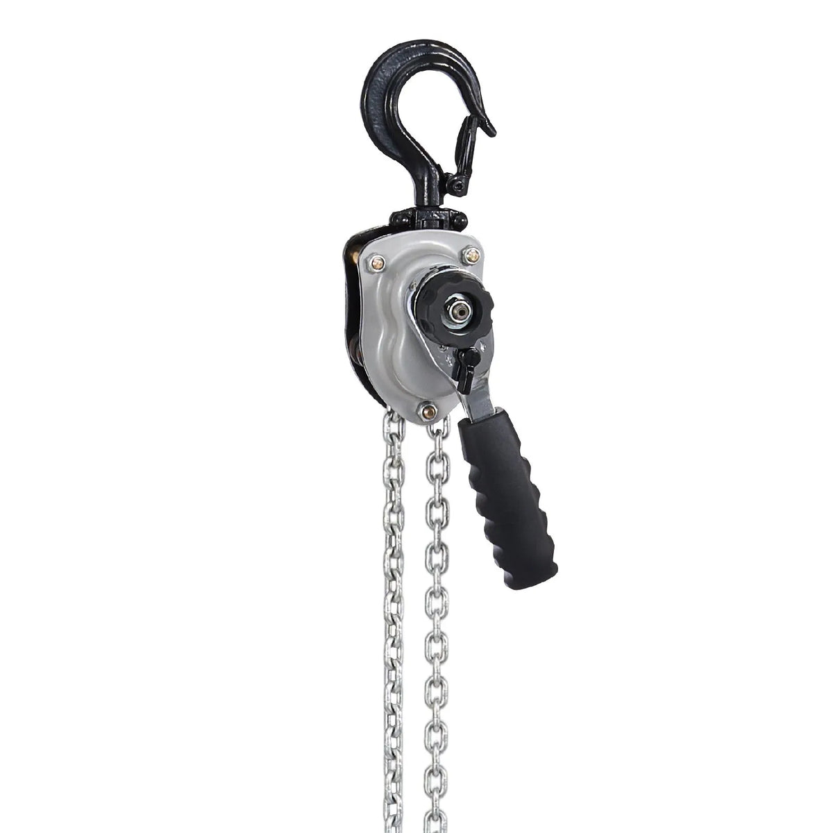 VEVOR Manual Lever Chain Hoist, 0.25 t (250 kg) Lifting Capacity, 3 m Lifting Height, G80 Alloy Steel Chain with Dual Dog Brake and 360° Swivel Hooks, Suitable for Warehouses, Construction and Garages