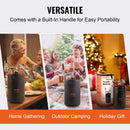 VEVOR Spiedena Mini Alus Tvertne 5л, Мелна