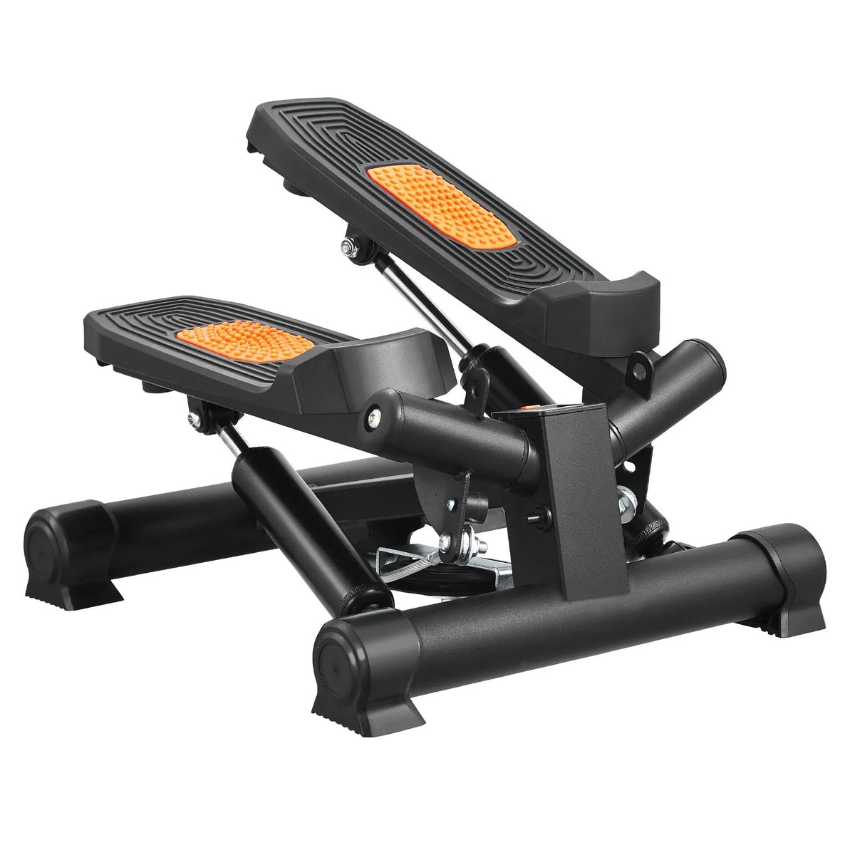 VEVOR Mini Twist Stepper with Resistance Bands, Stair Climber Home Trainer, Compact
