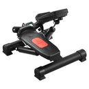 Kāpņu trenažieris vingrošanai mājās - mini twist stepperis ar pretestības lentēm