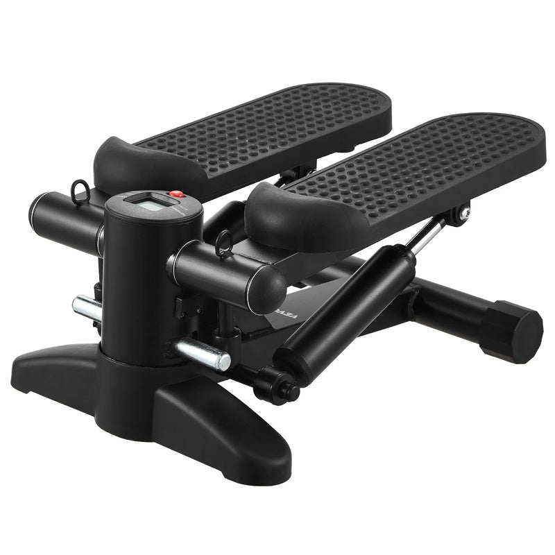 Kāpņu trenažieris vingrošanai mājās - mini stepperis ar pretestības lentēm