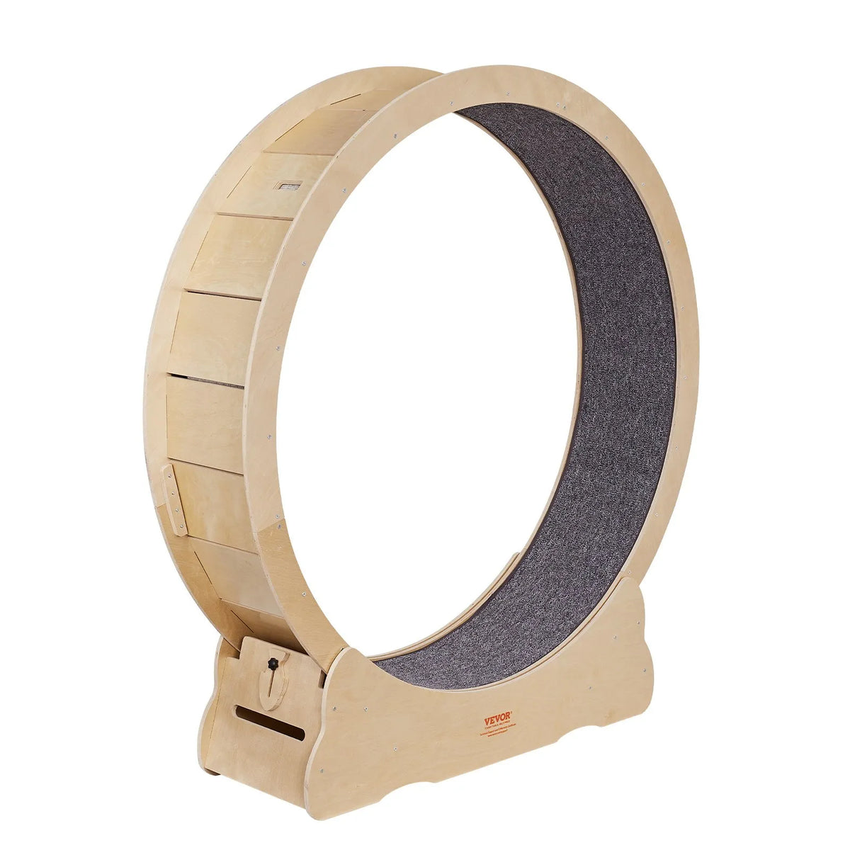 VEVOR Cat Exercise Wheel 132 cm, with Removable Mat and Toy