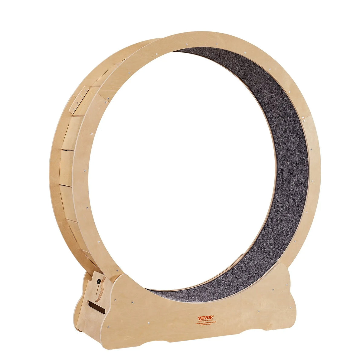 VEVOR Cat Exercise Wheel 132 cm, with Removable Mat and Toy