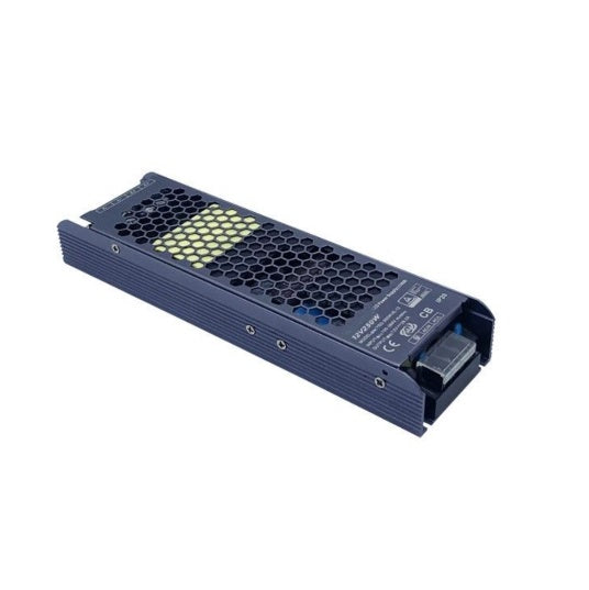 Lai pievienotu autonomo silditāju pie 220V_SLIM LED Barošanas bloks 500W 41.7A 12V, ūdensnedrošs IP20, metāla