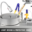 VEVOR 15,24 cm Dārgakmeņu Fasetēšanas Mašīna – Juvelierizstrādājumu Pulēšanas un Slīpēšanas Iekārta ar Ūdens Sūkni