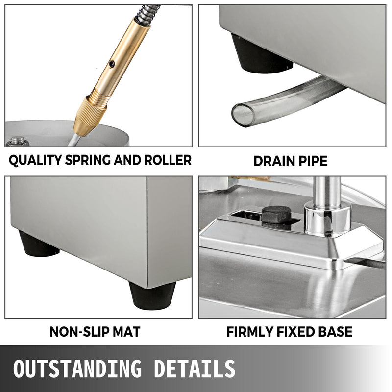 VEVOR 15,24 cm Dārgakmeņu Fasetēšanas Mašīna – Juvelierizstrādājumu Pulēšanas un Slīpēšanas Iekārta ar Ūdens Sūkni