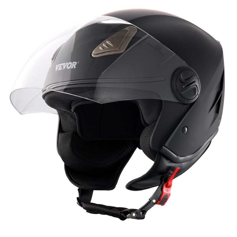 VEVOR 3/4-Sejas motocikla ķivere – Motokrosa ķivere ar Bluetooth austiņu slotu