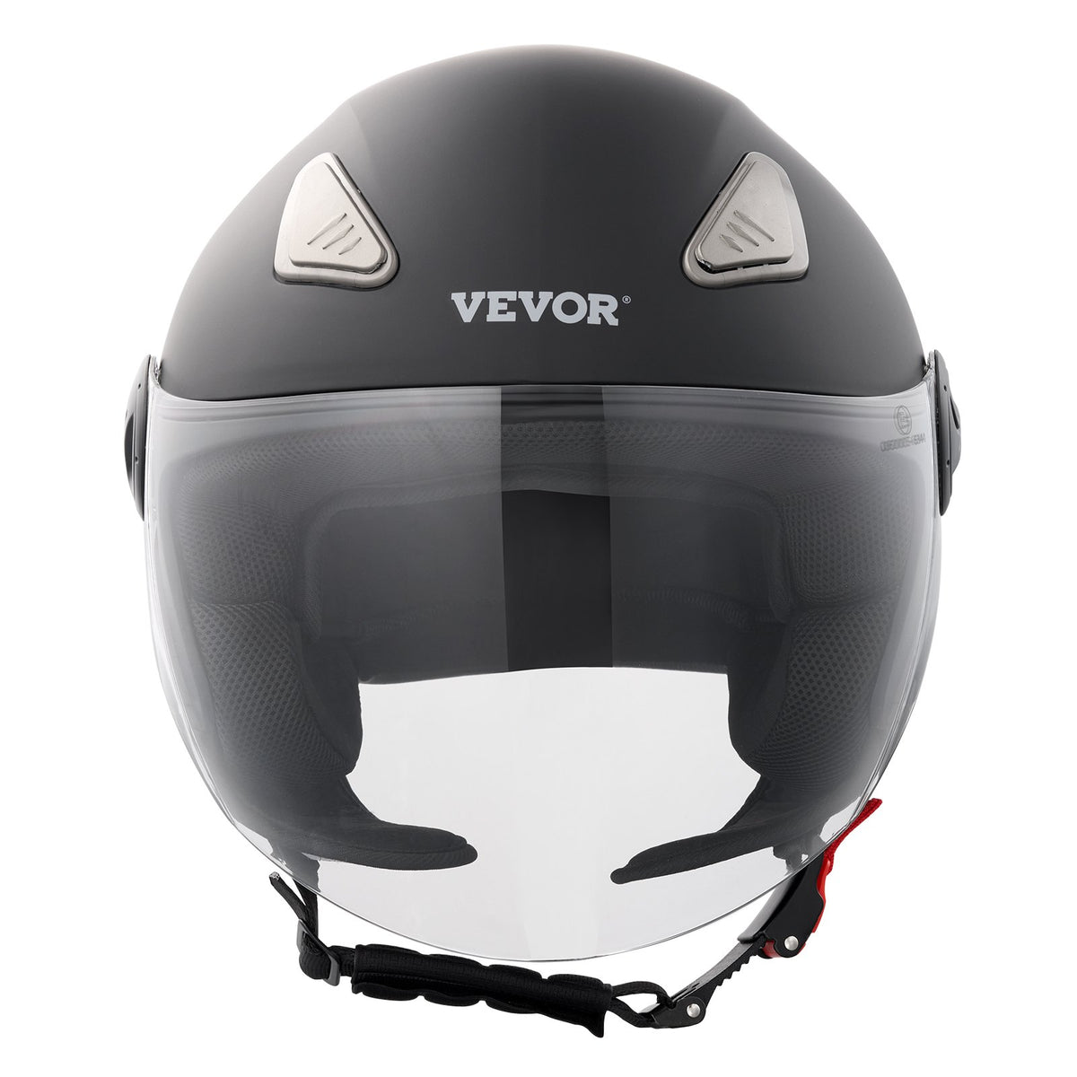 VEVOR 3/4-Face Motorcycle Helmet – Motocross Helmet with Bluetooth Headset Slot
