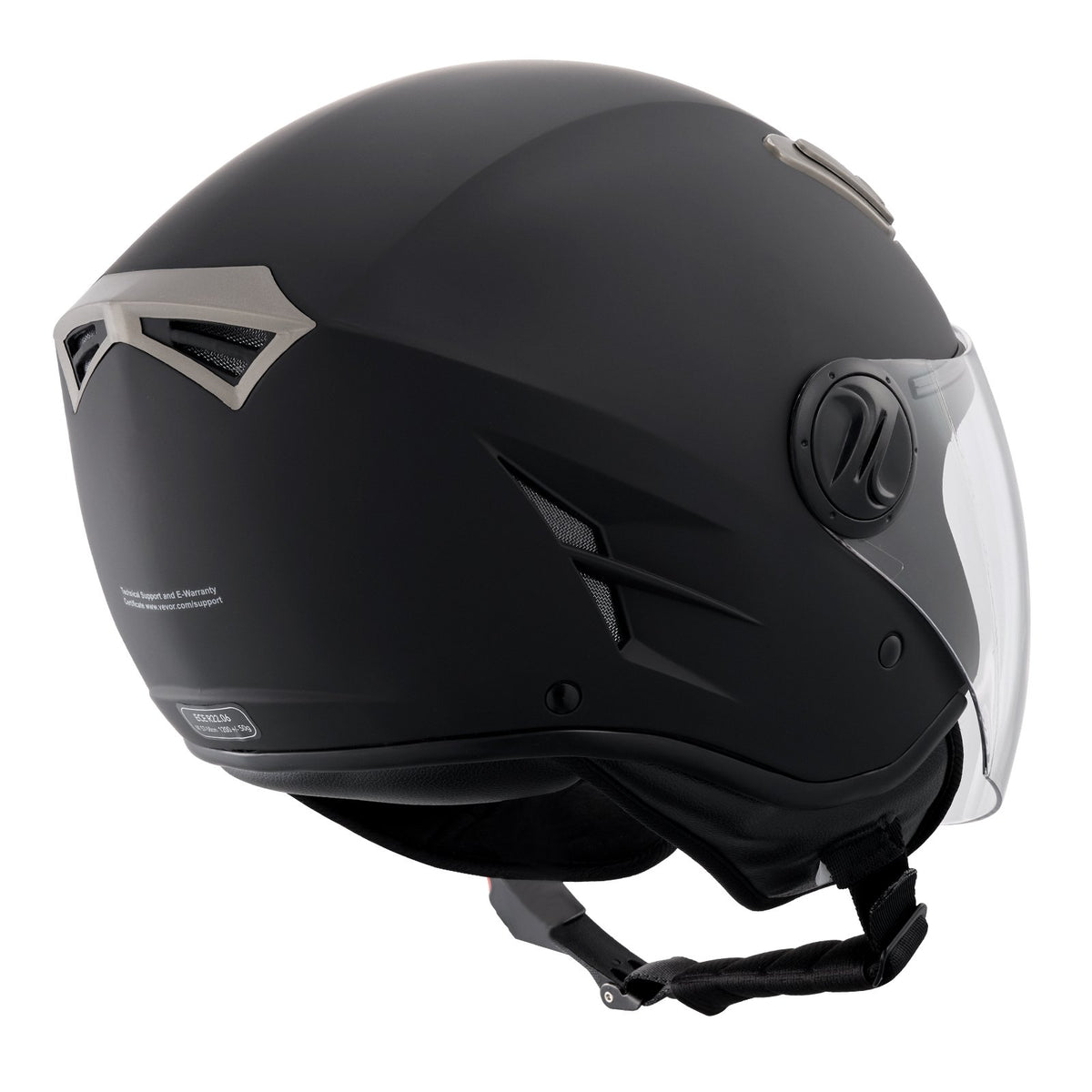 VEVOR ¾ Face Motocross Helmet with Bluetooth Socket