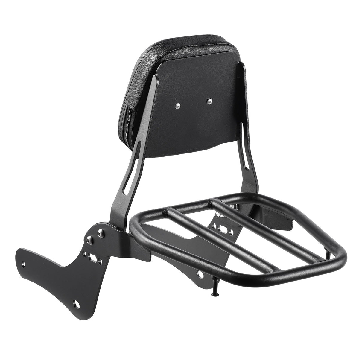 VEVOR Motorcycle Backrest with Luggage Rack for Honda Rebel 2017–2022