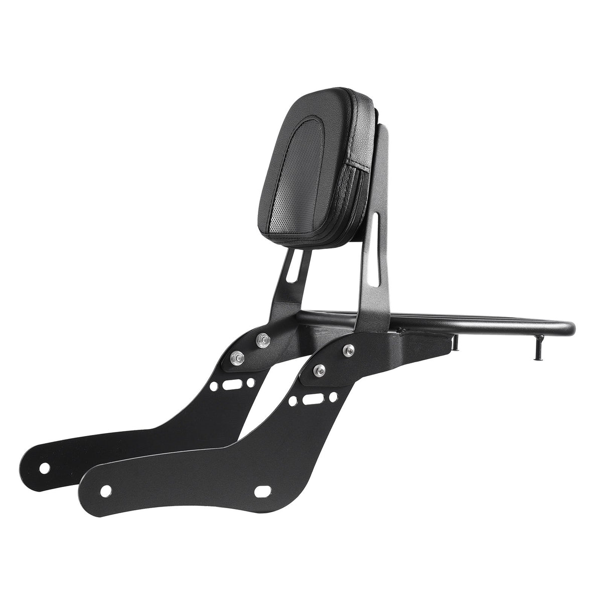 VEVOR Motorcycle Backrest with Luggage Rack for Honda Rebel 2017–2022