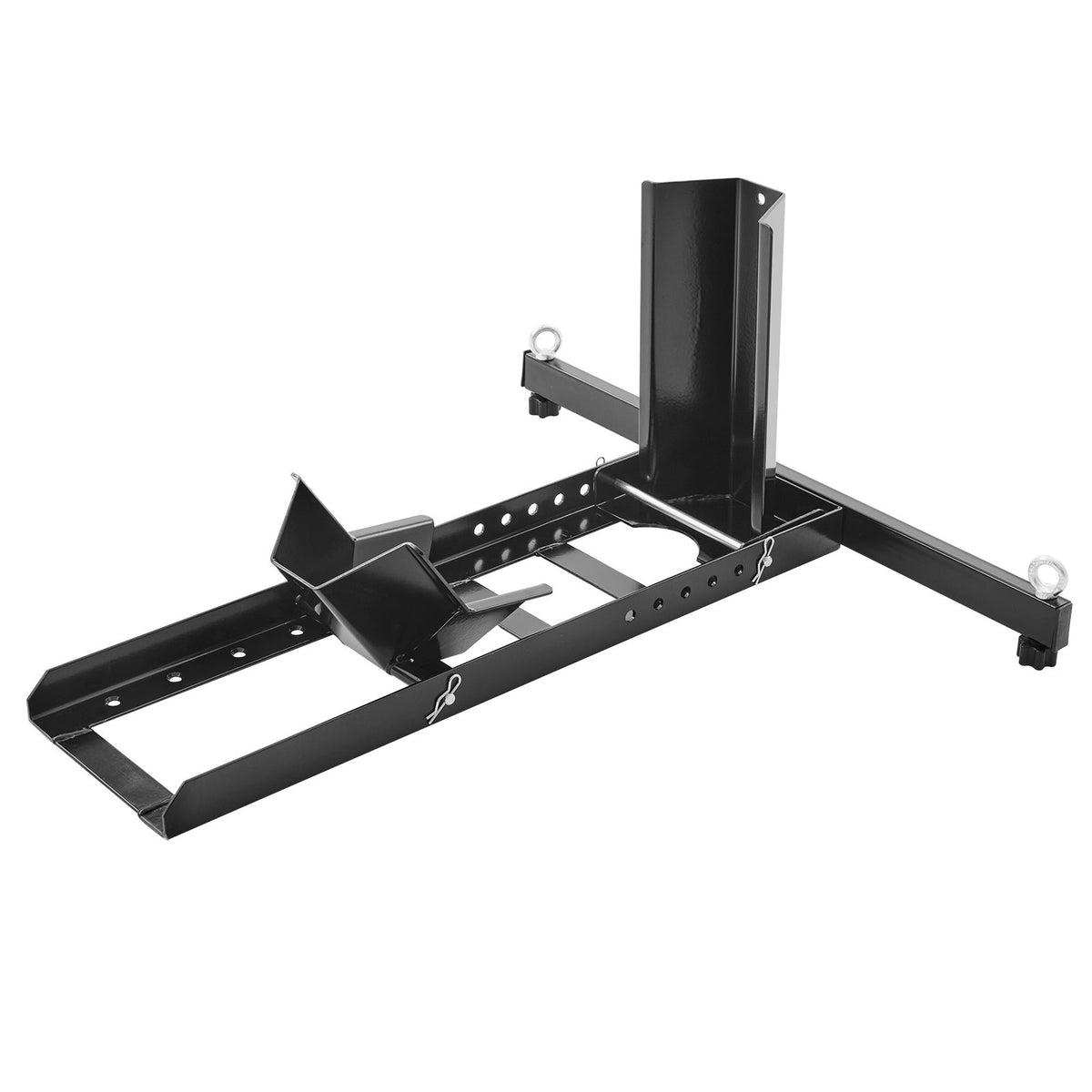 VEVOR Motorcycle Stand with Tyre Chock – Front or Rear Wheel, 381 mm Size