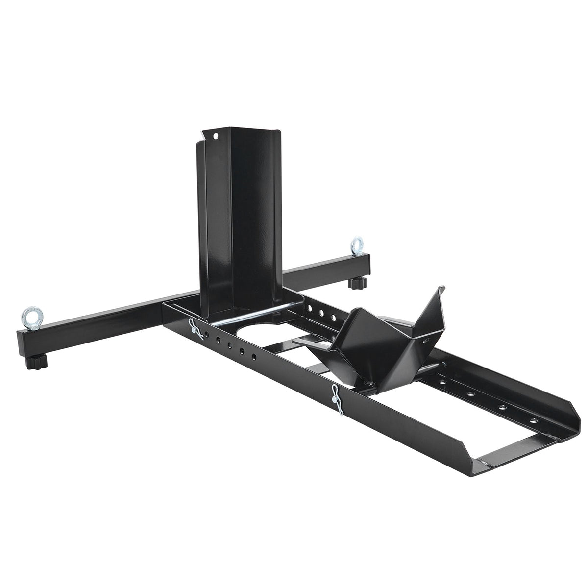 VEVOR Motorcycle Stand with Tyre Chock – Front or Rear Wheel, 381 mm Size