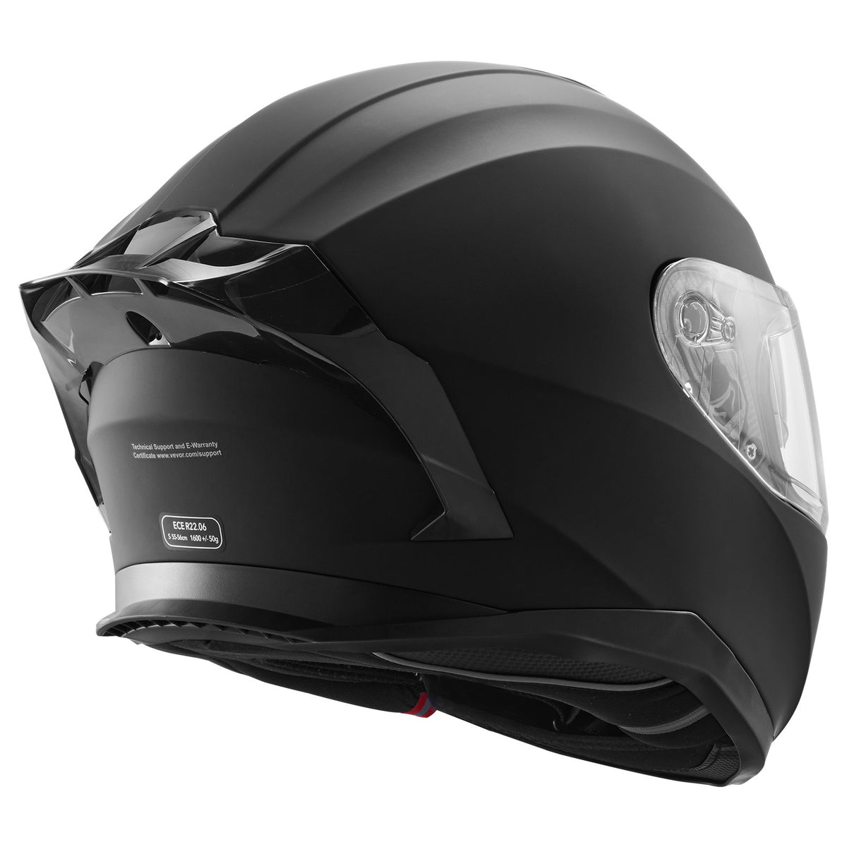VEVOR Motocross Full Face Helmet with Bluetooth Connection Port