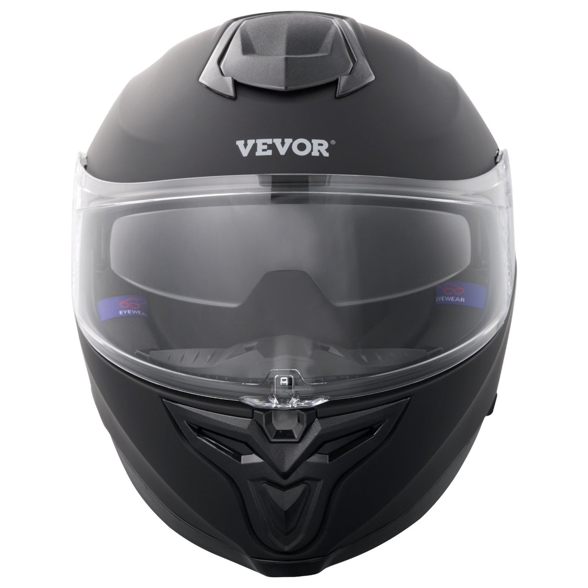 VEVOR pilnsejas motocikla ķivere ar Bluetooth pieslēgvietu – motocross modelis