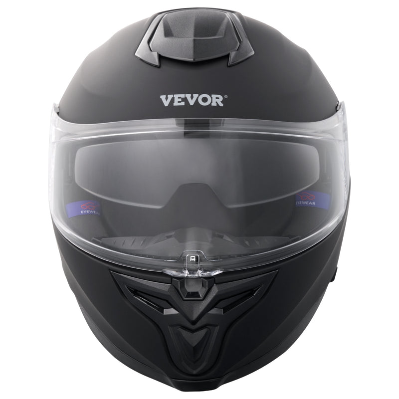 VEVOR pilnsejas motokrosa ķivere ar Bluetooth pieslēgvietu
