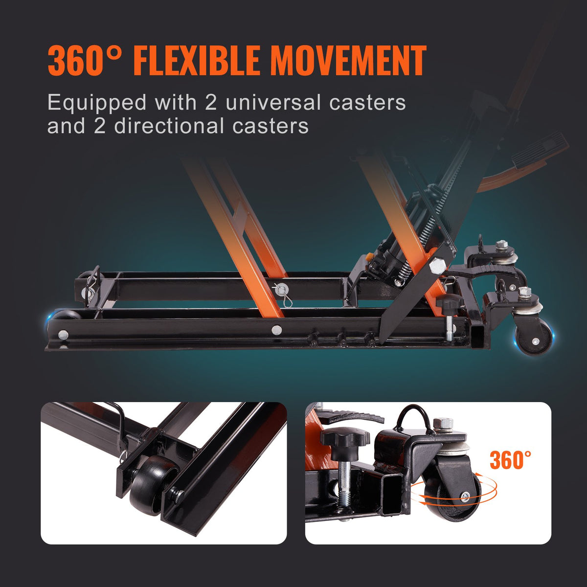 VEVOR Hydraulic Motorcycle Lift 680 kg