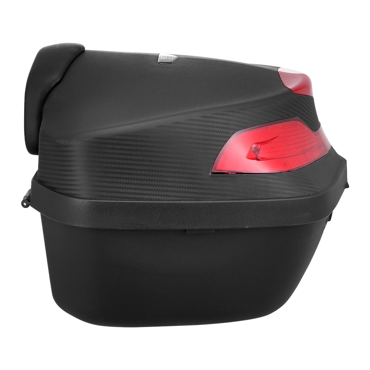 VEVOR 48 L Motorcycle Top Box with Reflective Panel