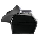 VEVOR 48L Universālais Motocikla Aizmugurējais Koferis ar Atstarojošu Paneli