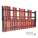 VEVOR metalofons ar 25 skaņām, koka profesionālais ksilofona tipa sitaminstruments ar 4 vālītēm un pārnēsājamo somu, iesācēju komplekts pieaugušajiem un bērniem