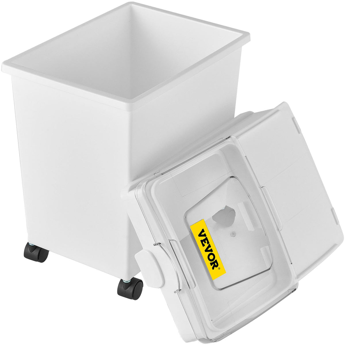 VEVOR hoiukonteinerite komplekt rataste, liugkaane ja kühvliga, 3 × 20,8 l