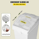 VEVOR 21 L Izejvielu Uzglabāšanas Kaste ar Riteņiem un Slīdošo Vāku, 3 Gab./Komplektā