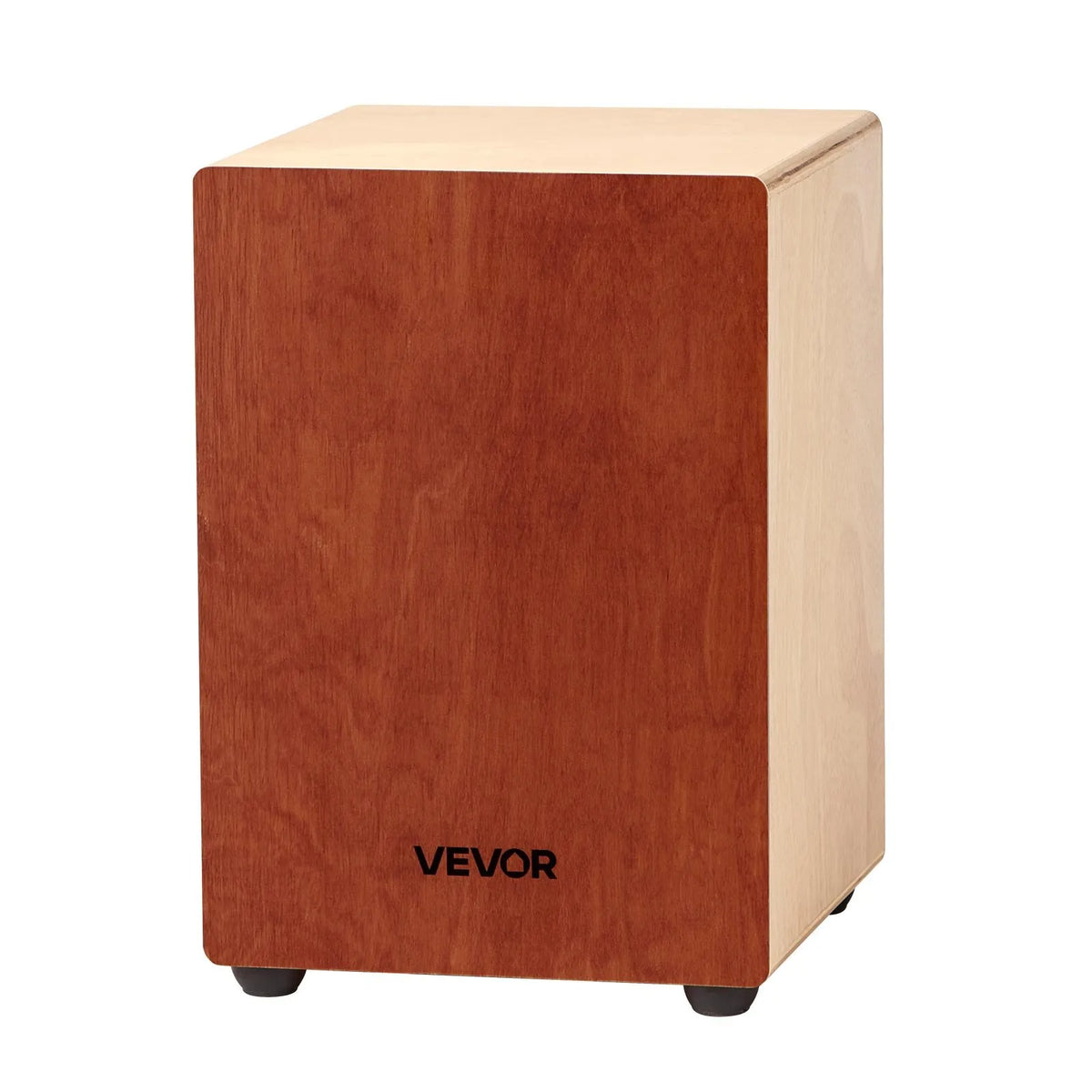 VEVOR Cajon 30.5 × 30.5 × 43 cm with Internal Strings and Bag, Birch