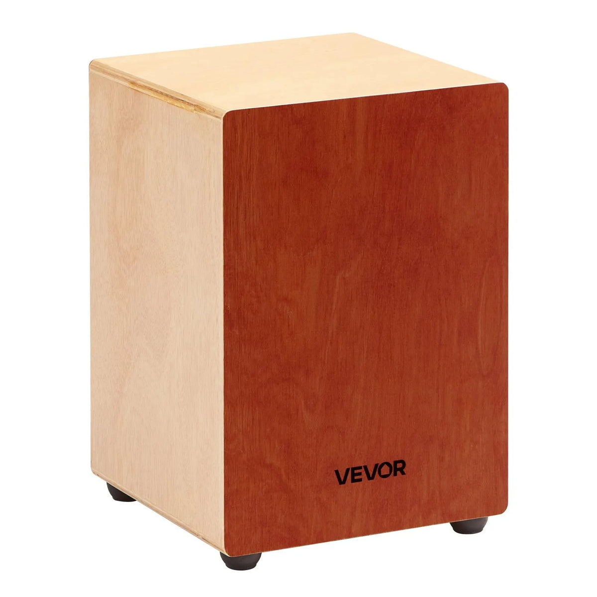 VEVOR Cajon 30.5 × 30.5 × 43 cm with Internal Strings and Bag, Birch