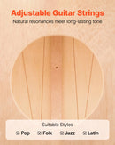 VEVOR kajona boksa bungas ar iekšējām stīgām, pārnēsājamas bērza koka bungas ar silikona kājiņām, 305×305×430 mm