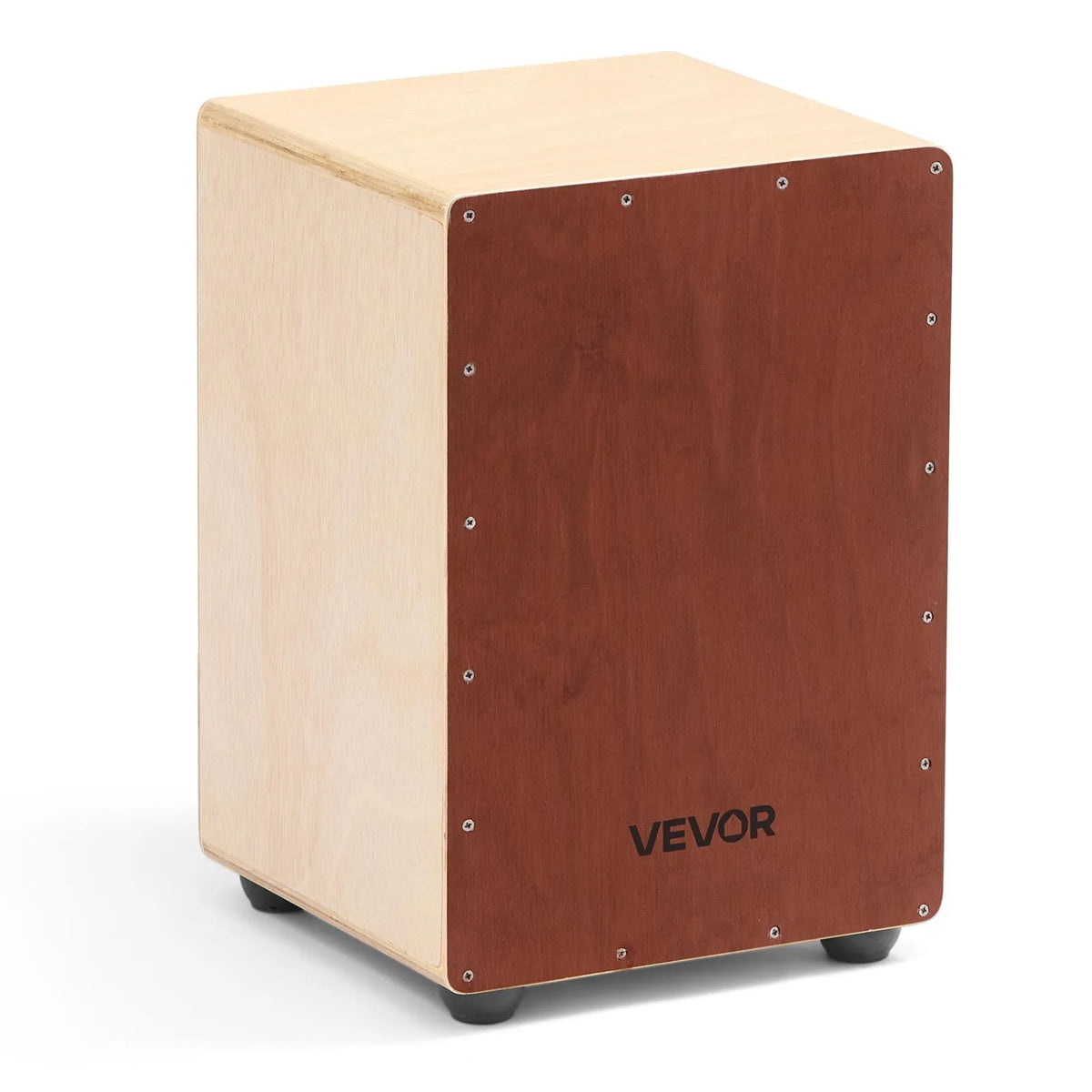 VEVOR kahons 25,5 × 25,5 × 38 cm ar iekšējām stīgām un silikona kājiņām, bērza