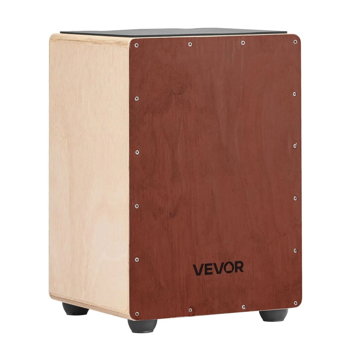 VEVOR kahons 25,5 × 25,5 × 38 cm ar iekšējām stīgām un silikona kājiņām, bērza
