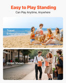 VEVOR kajona boksa bungas ar iekšējām stīgām, vieglas pārnēsājamas bērza koka perkusijas ar ceļojuma somu un regulējamu siksnu, 230 × 100 × 280 mm, iesācējiem un profesionāļiem