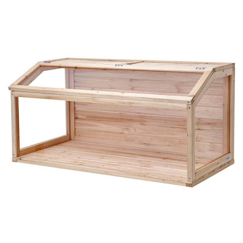 VEVOR koka mazu grauzēju būris, 102 × 51 × 51 cm, piemērots žurkām, grauzējiem un maziem dzīvniekiem