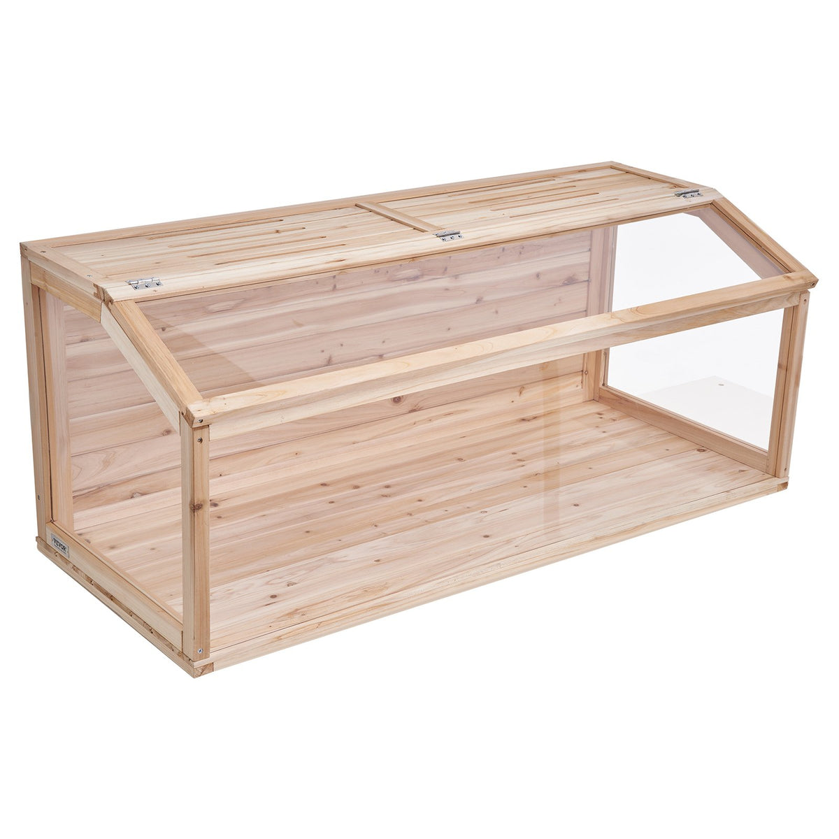 VEVOR koka grauzēju būris ar akrila paneļiem, 122 × 51 × 51 cm