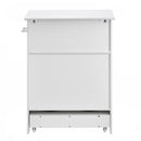 VEVOR mājdzīvnieku barošanas stacija ar 2 paceltām suņu bļodām – barības un rotaļlietu glabāšanas skapis