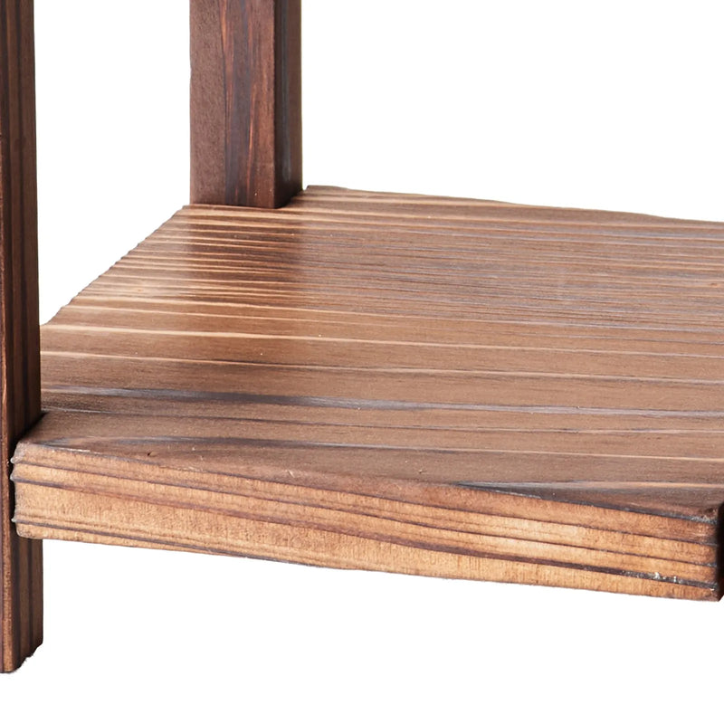 VEVOR koka kāzu laternas, 24 gab., no ciedra koka un plastmasas izgatavoti koka stila laternu svečturi, rustikāls dekoratīvs mājas centrālais akcents, ideāli piemērots kāzu galdiem, ballītēm un lauku stila interjera dekoram iekštelpās, brūnā krāsā